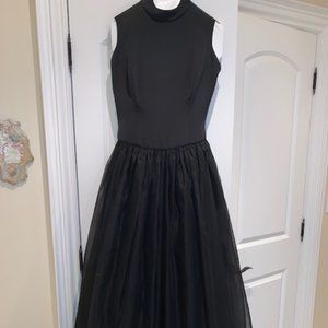 Formal Sleeveless Dress - Black